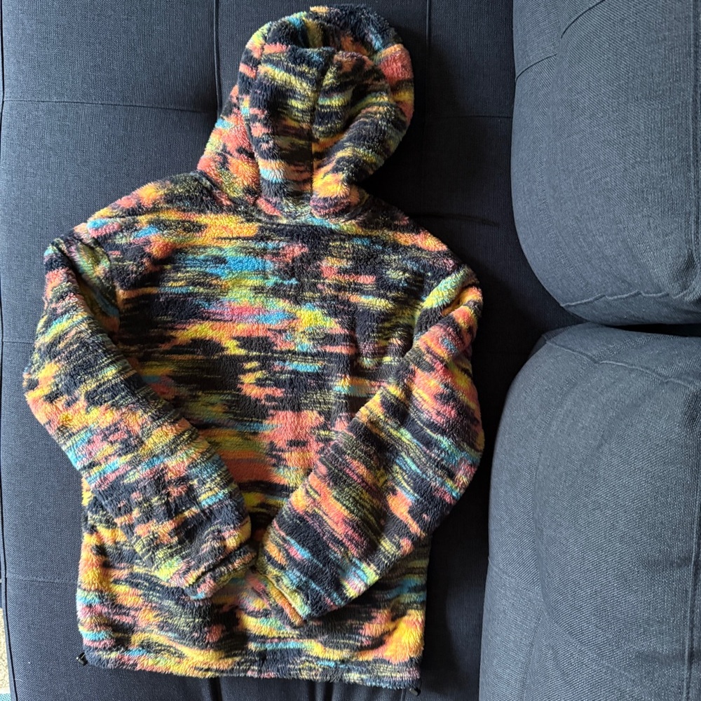 Colorful Rave Sweater Jacket - Picture 3 of 5